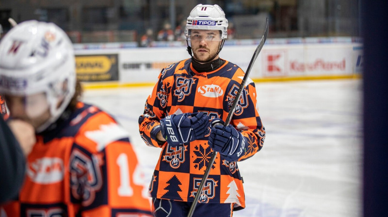 Renārs Krastenbergs. Foto: Tomáš Feigl/HK Dukla Michalovce