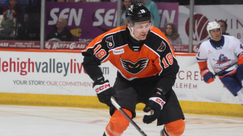 Rodrigo Ābols. Foto: Lehigh Valley Phantoms