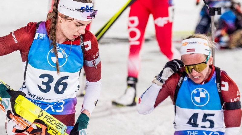 Estere Volfa un Baiba Bendika. Foto: Petr Slavik