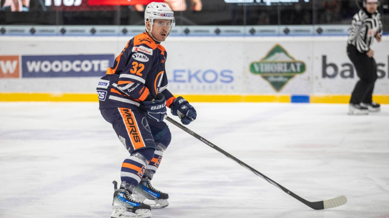 Artūrs Kulda. Foto: Tomáš Feigl/HK Dukla Michalovce