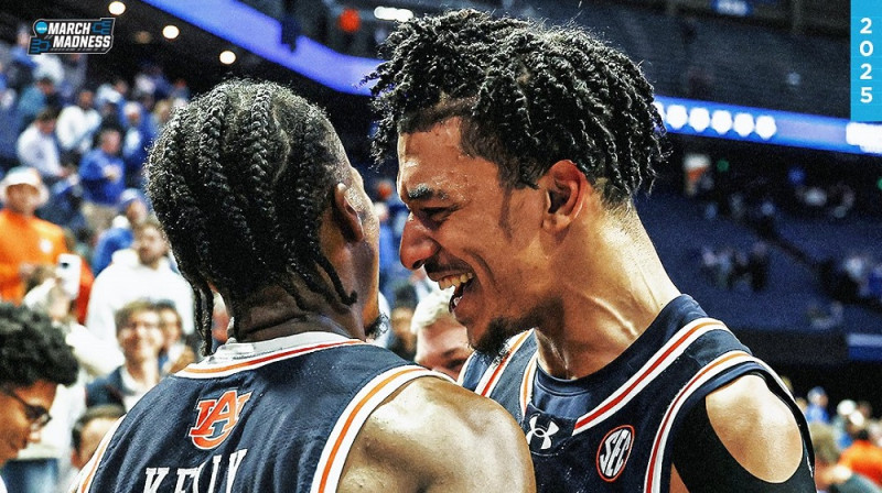 "Auburn" basketbolisti. Foto: NCAA