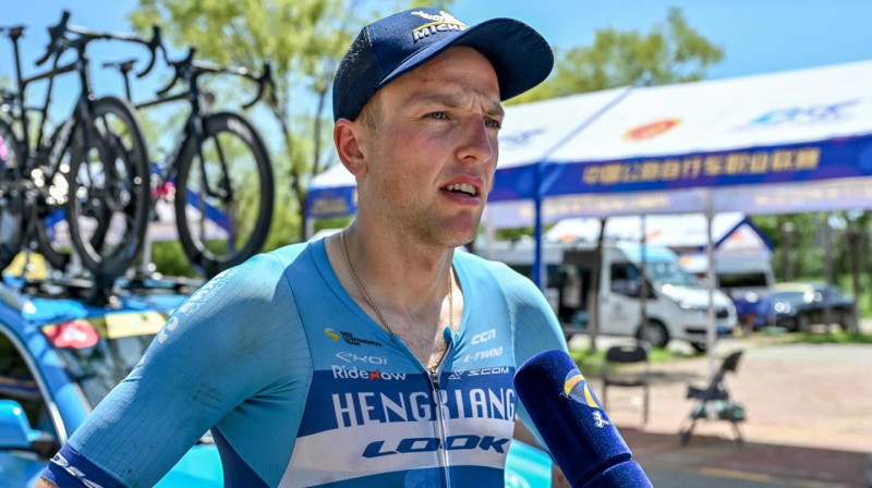 Māris Bogdanovičs
Foto: Hengxiang Cycling team arhīvs
