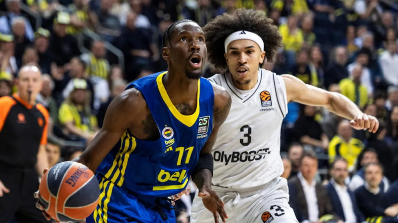 Uzvaras metiena autors Naidžels Heiss-Deiviss. Foto: Euroleague