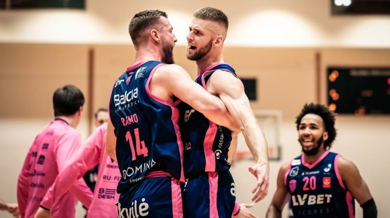 Zigmārs Raimo un Dāvids Vīksne. Foto: Mauri Levandi/Delfi