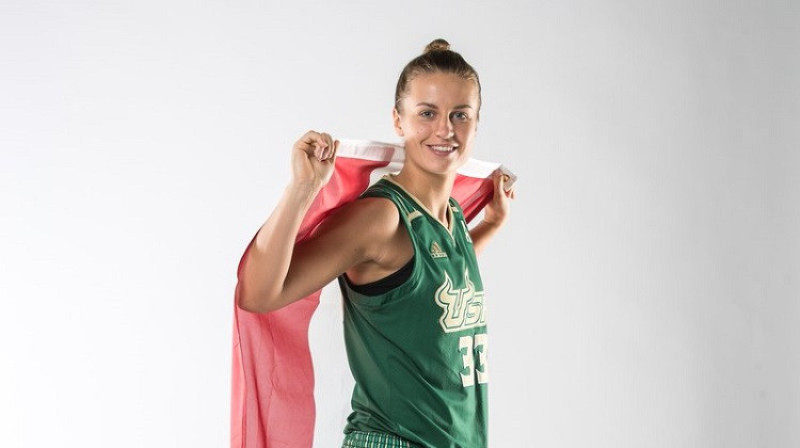 Kitija Laksa studentes gados. Foto: South Florida