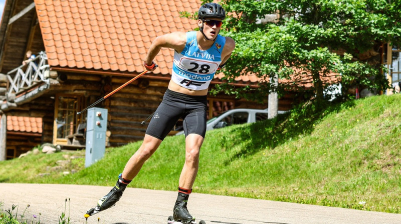Lielisku panākumu guvušais Valts Skujiņš. Foto: A.Veckalniņš/Ski.lv