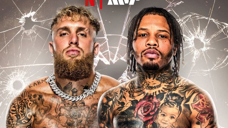 Džeiks Pols un Džervonta Deiviss. Foto: Netflix