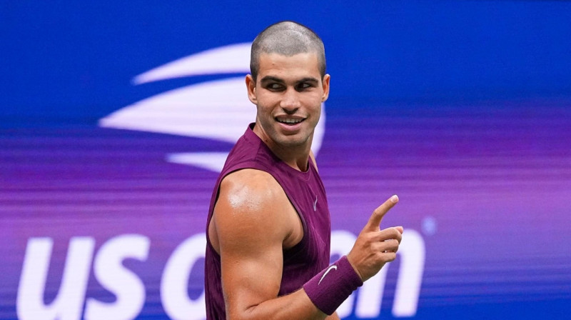 Karloss Alkarass. Foto: Garrett Ellwood/USTA, usopen.org