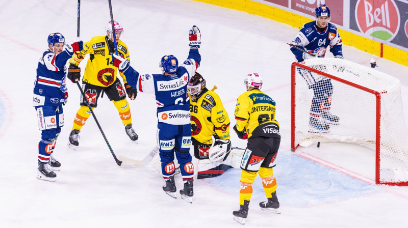 Mirklis pēc Rūdolfa Balcera uzstādītā 2:2 Cīrihes spēlē pret Berni. Foto: Andreas Haas/dieBildmanufaktur/Scanpix