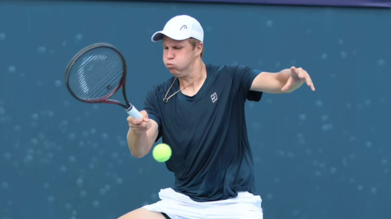 Kārlis Ozoliņš. Foto: Bahrain Tennis Federation