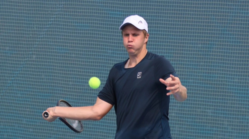 Kārlis Ozoliņš. Foto: Bahrain Tennis Federation