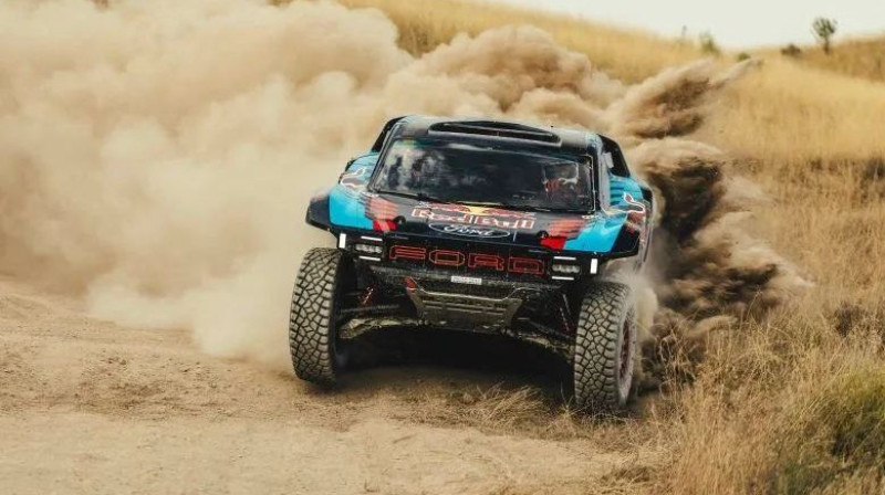 Karloss Sainss juniors testos. Foto: Ford Racing