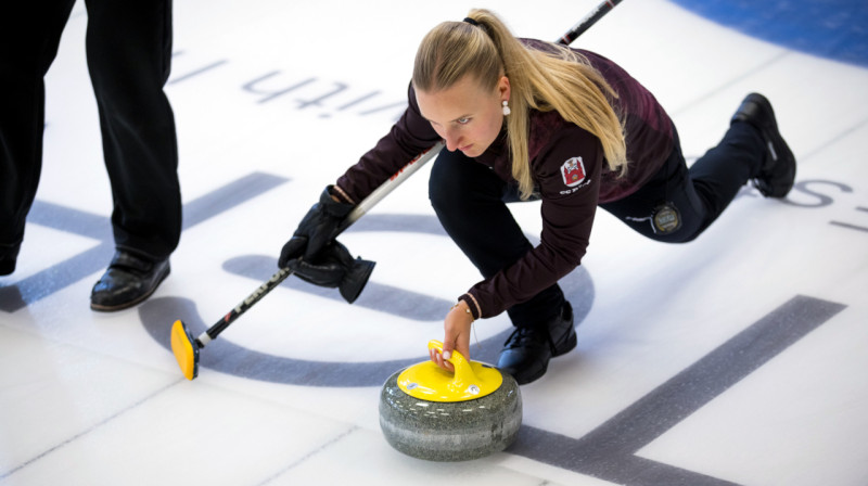 Katrīna Gaidule
Foto: Curling Tallinn / Andres Mets