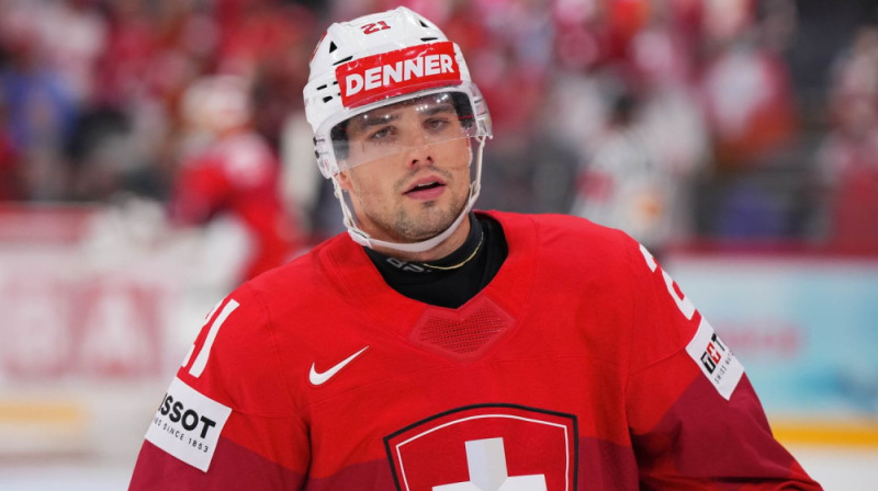 Kevins Fiala. Foto: IIHF