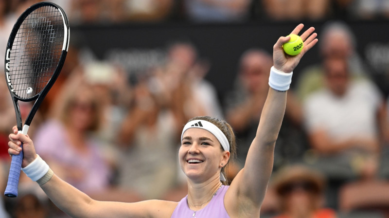 Karolīna Muhova. Foto: EPA/ AAP/Scanpix
