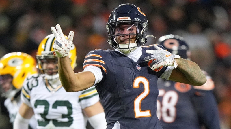 "Bears" uzvaras piezemējuma autors Dīdžejs Mūrs. Foto: AP/Scanpix