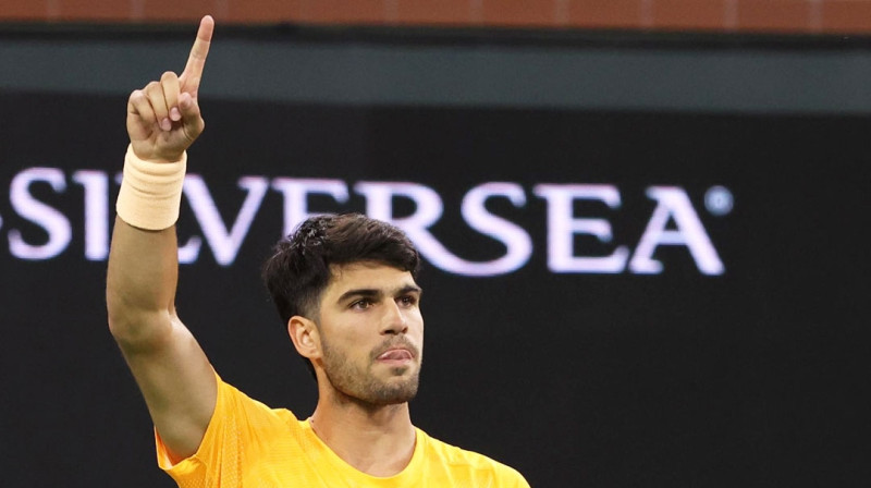 Karloss Alkarass. Foto: BNP Paribas Open