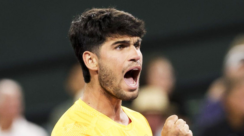 Karloss Alkarass. Foto: BNP Paribas Open