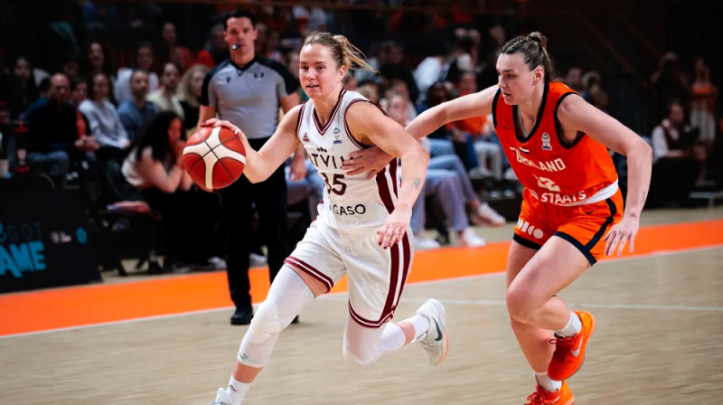 Kate Vilka 2026. gada 14. martā. Foto: FIBA