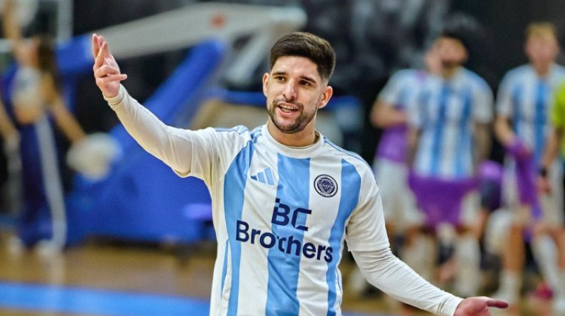 Anhels Klaudino. Foto: Igors Timofejevs/Riga Futsal Club