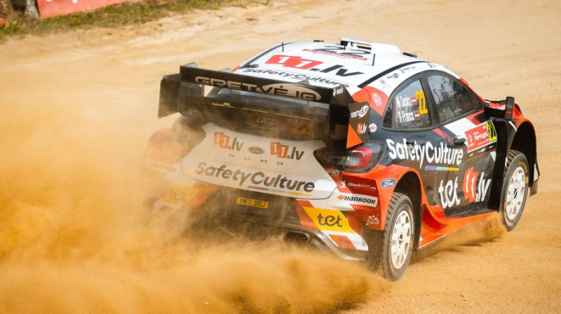 Sesks/Francis. Foto: M-Sport Ford