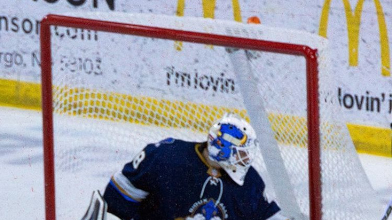 Linards Feldbergs. Foto: Sioux Falls Stampede Hockey Club