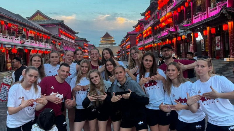 U18 meiteņu izlase Hainaņas salā