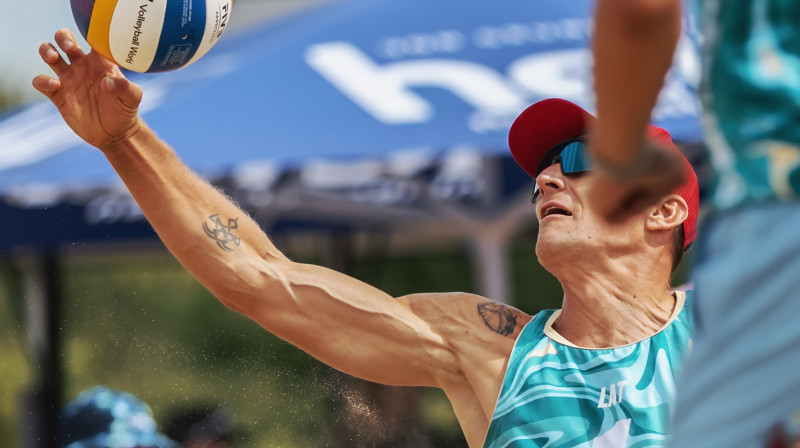 Mārtiņš Pļaviņš. Foto: volleyballworld.com