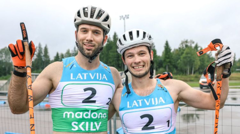 Raimo Vīgants un Lauris Kaparkalējs. Foto: Agris Veckalniņš