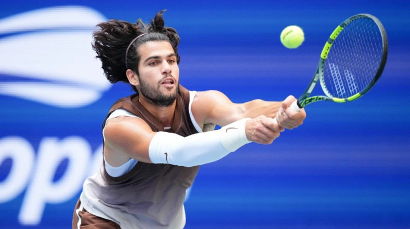 Karloss Alkarass. Foto: usopen.org