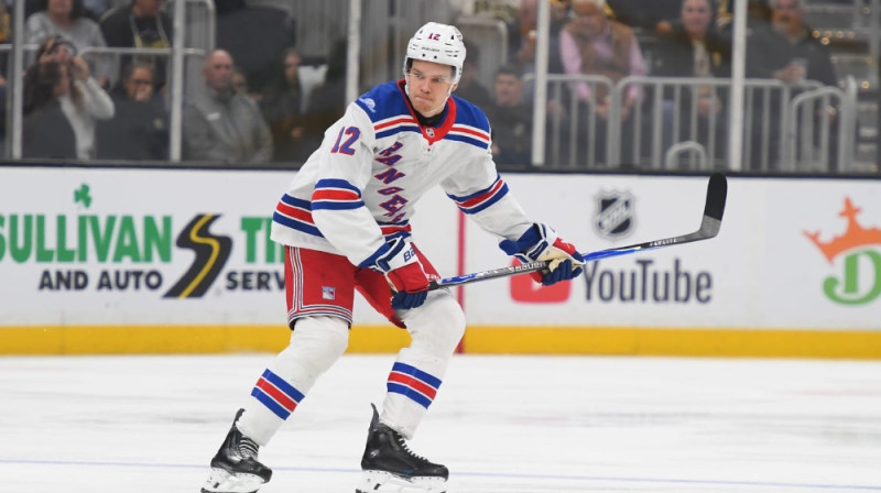 Alberts Šmits. Foto: New York Rangers