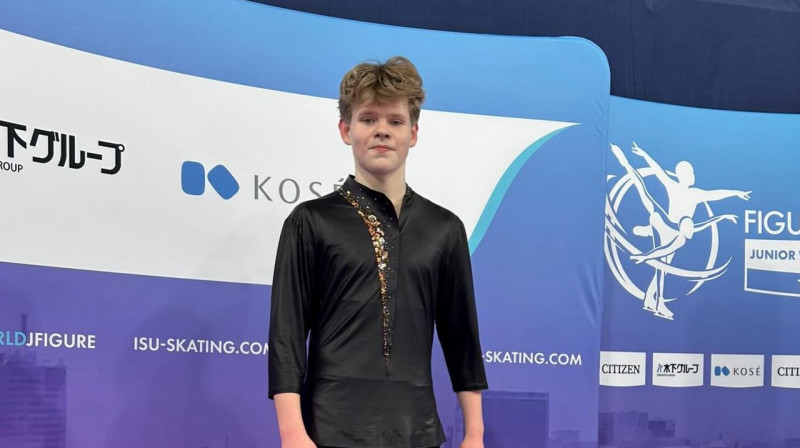 Jānis Znotiņš. Foto: Latvijas Slidošanas asociācija