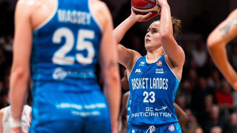 Aleksa Gulbe. Foto: Basket Landes