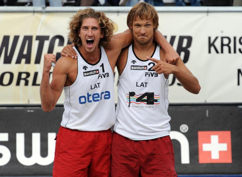 Samoilovs un Sorokins uzzinājuši pretiniekus Romas "Grand Slam" turnīrā