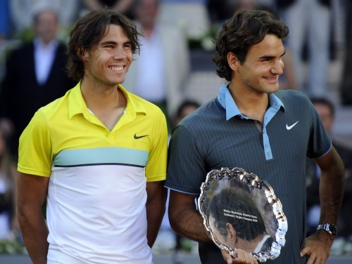 Federers pārtrauc Nadala uzvaru sēriju un triumfē Madridē