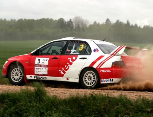 Egle/Jerums startēs "Louna-Eesti Ralli 2009"