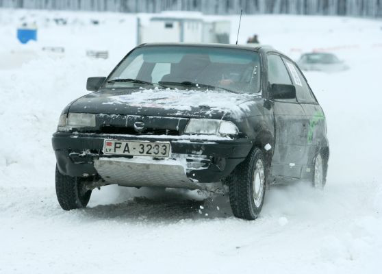 Krivads kļūst par Latvijas čempionu ziemas autosprintā