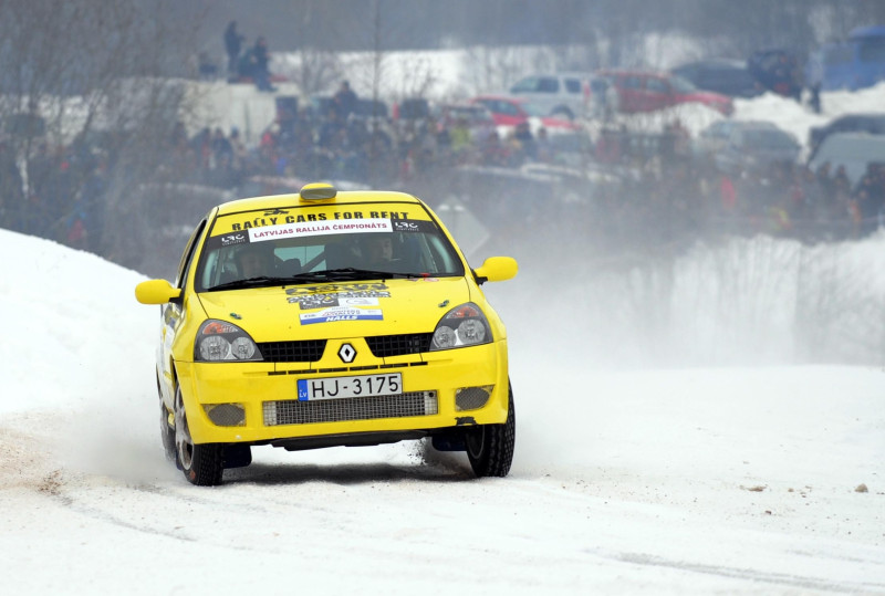 Rallijā "Sarma 2010" junioru un Super 1600 cīņa