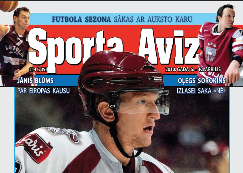 Sporta Avīze. 14.numurs (6. - 12.aprīlis)