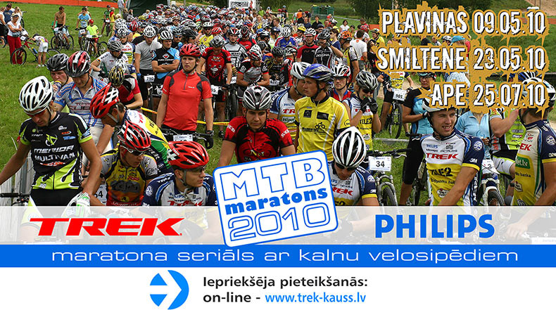 TREK-PHILIPS MTB Maratons uzsāk 4. sezonu