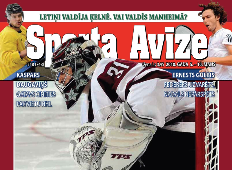 Sporta Avīze. 18.numurs (5.- 10.maijs)