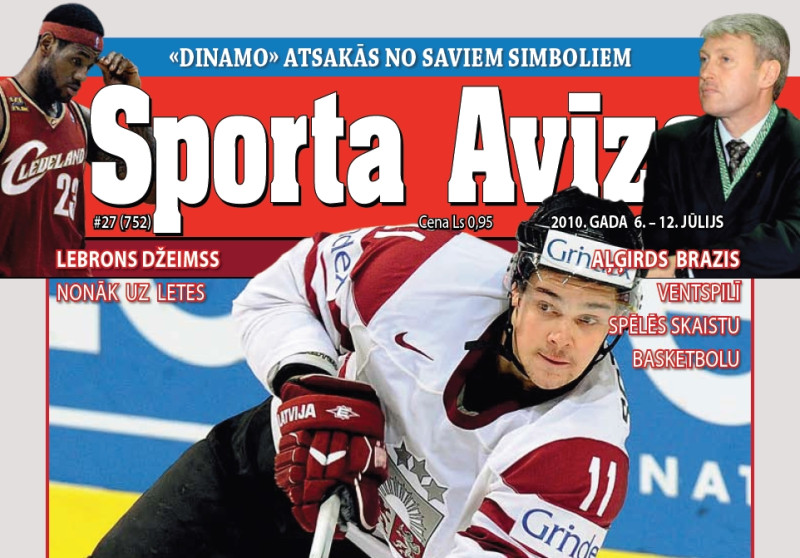 Sporta Avīze. 27.numurs (6. -  12.jūlijs)