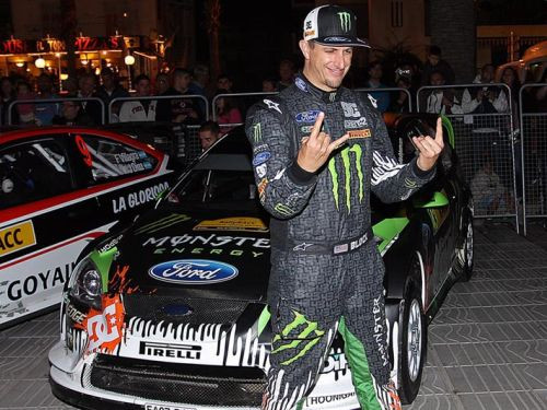 WRC rallija braucējs Bloks testēs F1 formulu