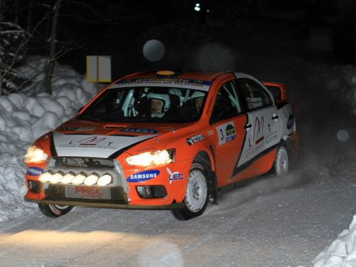 Pēc rallija ''Sarma 2011'' diviem nakts ātrumposmiem vadībā Tanaks