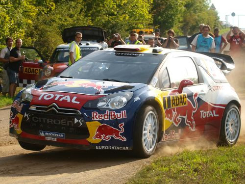 Vācijas WRC rallija treniņos ātrākais Ožjē (+video)