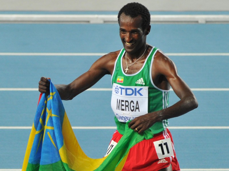 Etiopiešu skrējējam Mergam atņem bronzas medaļu