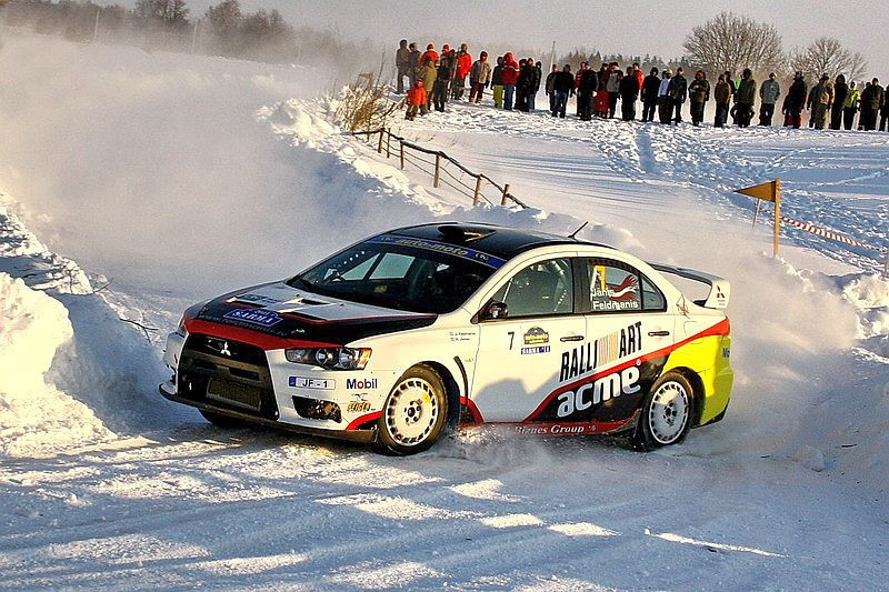 Feldmanis ''Halls Winter Rally'' iesāk kā absolūti ātrākais, tomēr ralliju nefinišē