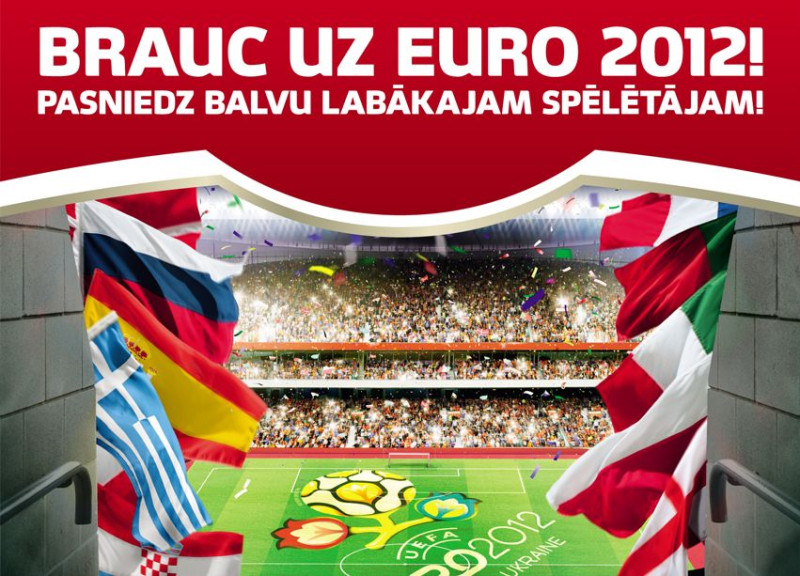 Latviete pasniegs labākā spēlētāja balvu "Euro 2012" spēlē