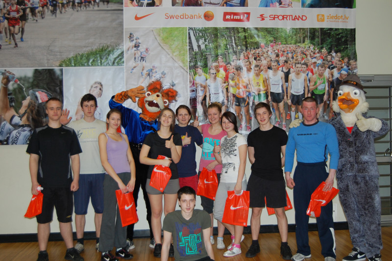 "Nike Riga Run" skolu projekta sezonas noslēgums notiks Rīgas Angļu ģimnāzijā