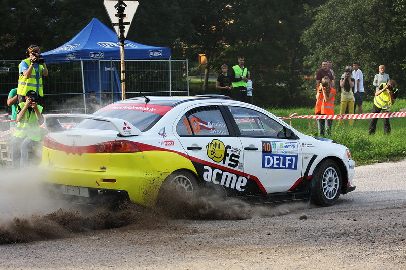 Feldmanis otrais ātrākais Lietuvas "300 lakes rally" 1. klasē